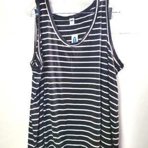 Old Navy Stripes Tank Tee  Plus Size